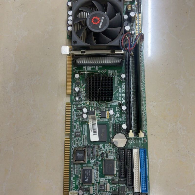 华北工控机主板 NORCO-840AE VER:1.1 带