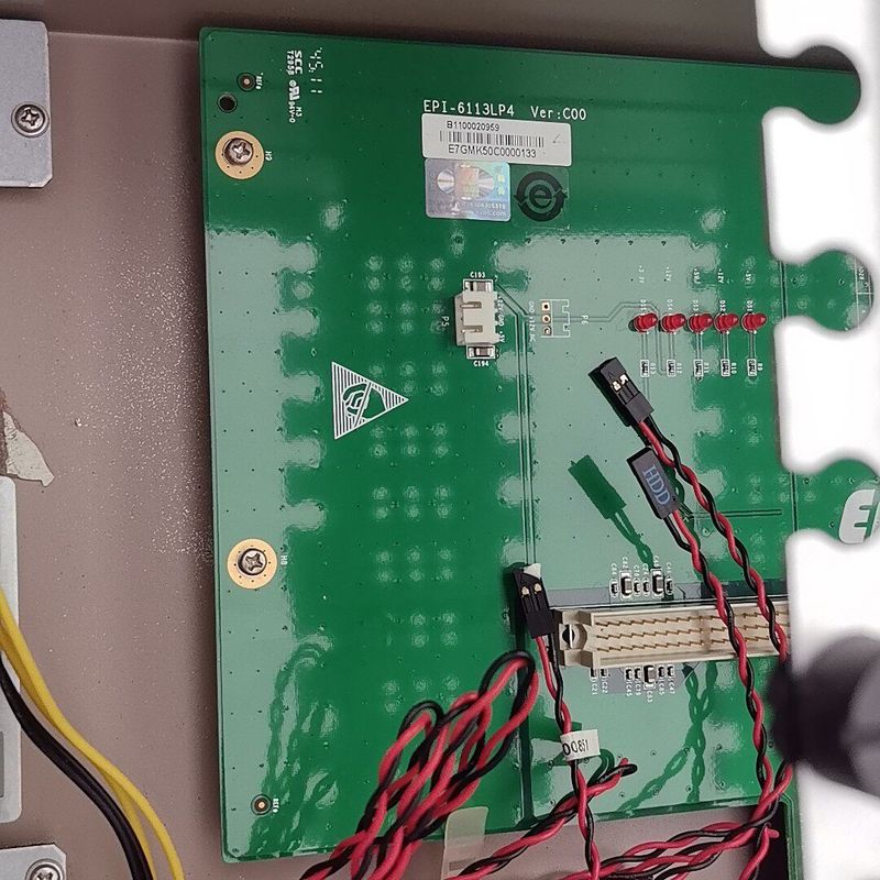研祥IPC-810E工控机带EPI-6113LP4底槽板 电