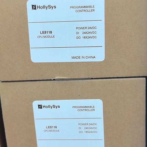 和利时LE5118 CPU模块 24V供电 DI24路输
