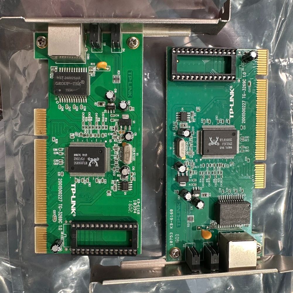 TP-LINK TG-3269C千兆网卡 PCI接口 拆机件
