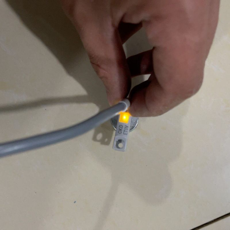 CKD ET0V耐热高温磁性开关 拆机 图片实拍 线长90厘