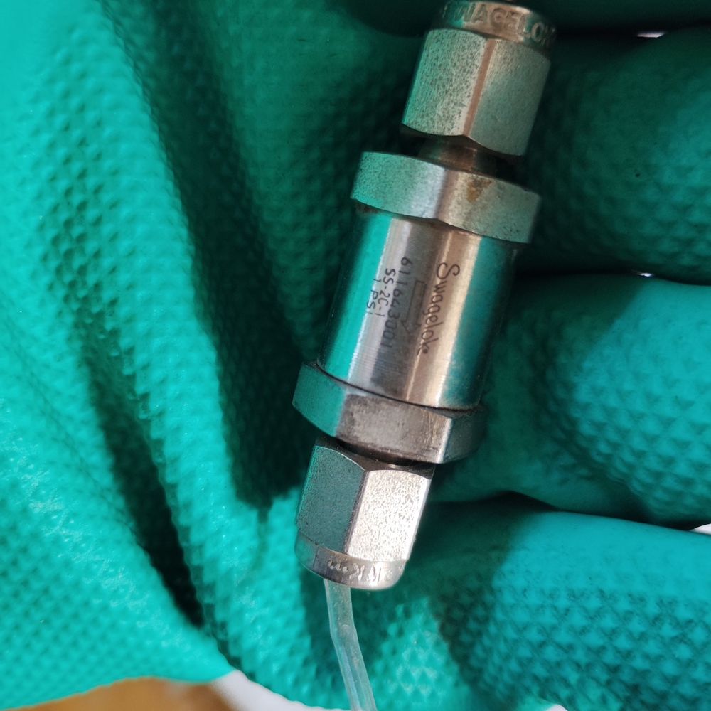 Swagelok世伟洛克过滤器 拆机 还可以 有点使