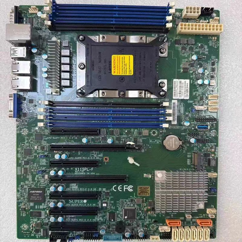 超微X11SPL-F主板 单路服务器主板 支持LGA3647
