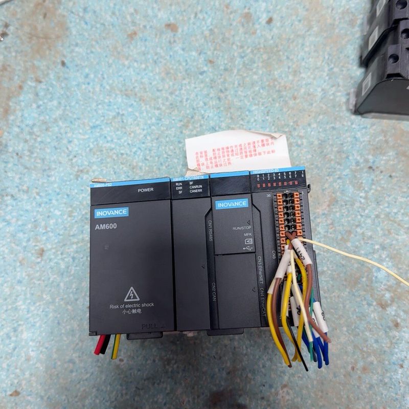汇川总线PLC     电源AM600-PS2+主机AM40