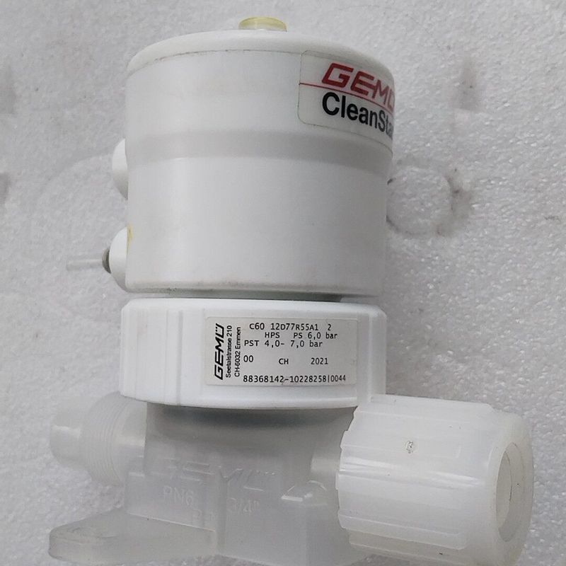 GEMU盖米C60气动隔膜阀 PFA材质 C60 12D7