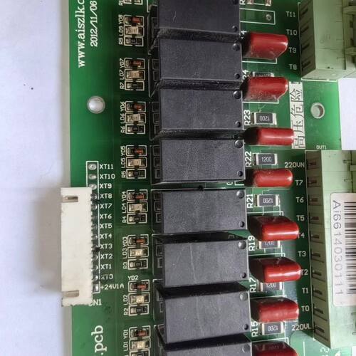 Ai66TT.pcb注塑机继电路板 拆机的 如图 实物拍