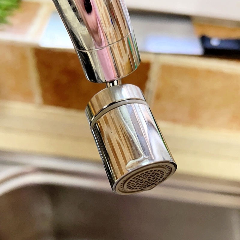 接头花洒万象旋转过滤转接头起泡器万能转换防溅防溅水套嘴厨房