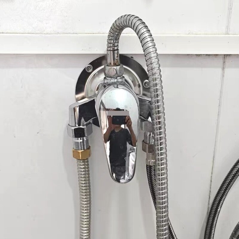 老式配件阀门混合阀水龙头明装太阳能淋浴浴室开关阀花洒冷热阀芯