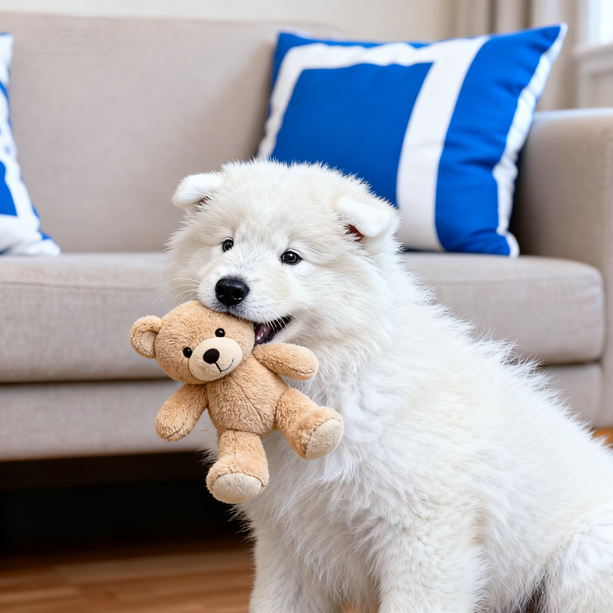 萨摩耶幼犬可爱型幼宠网红宠物狗