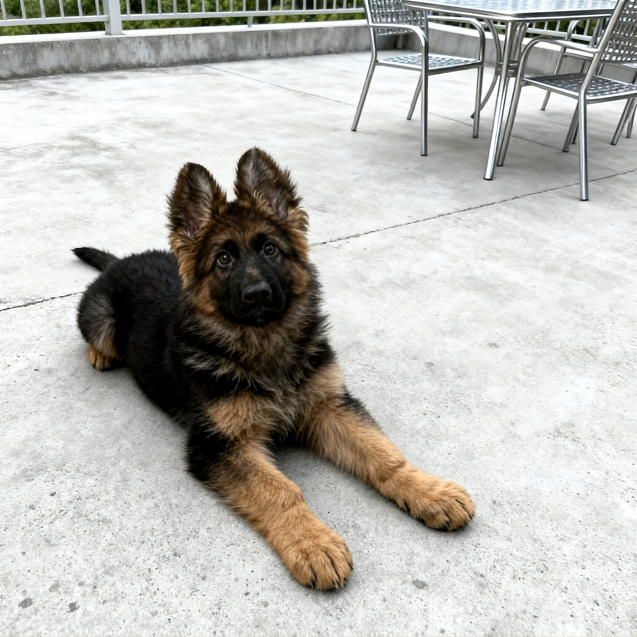 德牧幼犬霸气幼崽看家狗宠物狗