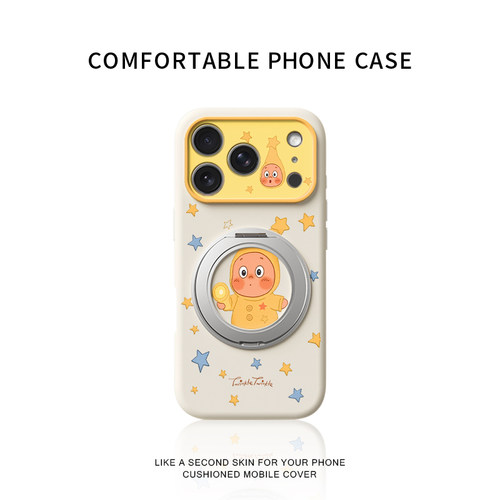 手电筒星星人适用苹果17promax手机壳新款iphone16pro镜头全包15液态硅胶14可爱防摔软壳360旋转磁吸支点壳女