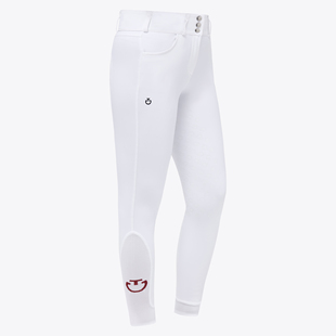 Riding CT女士全胶白马裤 Breeches Seat Full High Waist
