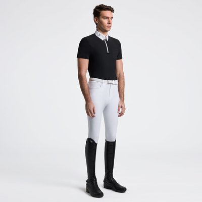 CT 男士马术比赛训练短袖S/S Jersey W/Pocket Competition Shirt