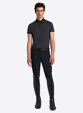 RG 男士马术训练短袖Micro Perforated Jersey S/S Training