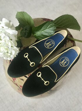 驿乐马术Ronner衔铁团案乐福鞋Mimosas Slippers Bit
