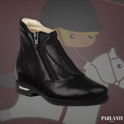 驿乐马意大利parlanti儿童骑士靴