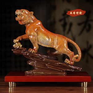 木香铜招财简约风玄关工艺品