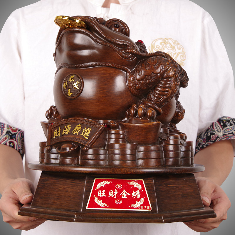 招财进宝金蟾摆件旺财