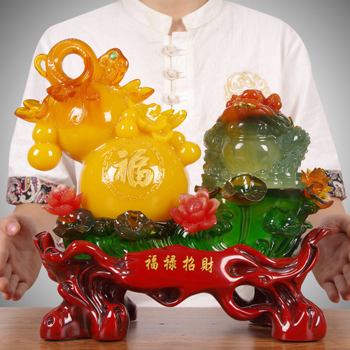 福禄招财葫芦摆件店铺开业送礼品