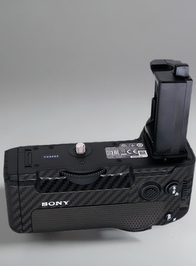 美本堂适用索尼VG-C4EM 贴纸竖拍手柄贴膜A7M3 A7R4相机电池膜