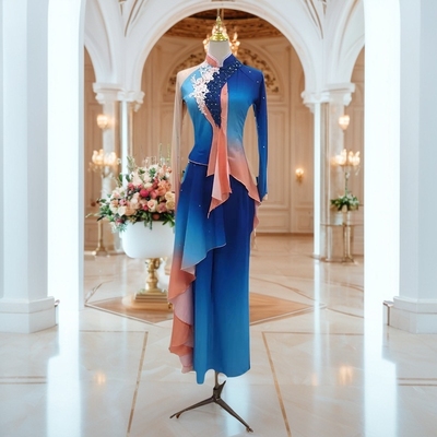 促销我的祖国舞蹈服剧目胶州秧歌