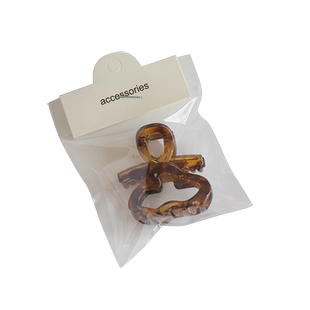 两只装 韩版百搭小号马尾半夹抓夹女后脑勺小发抓刘海顶夹发夹子