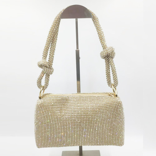 法式仙女满水钻闪亮晚宴小包