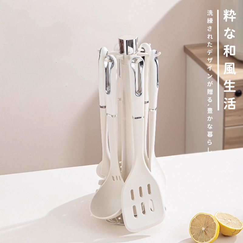 日本严选抗菌硅胶锅铲高颜值厨具套装家用不粘锅专用食品级炒菜铲