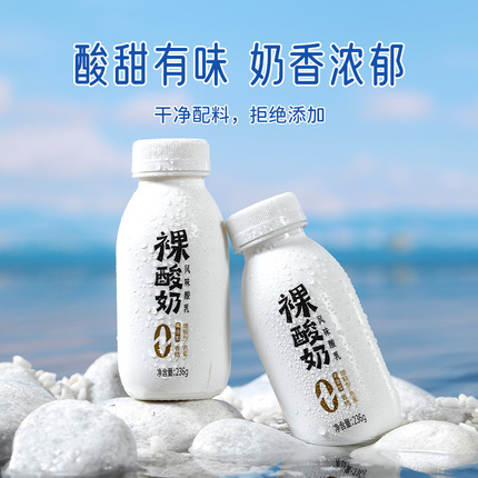 云南特产大理来思尔裸酸奶236g*8瓶乳酸菌牧场酸奶早餐