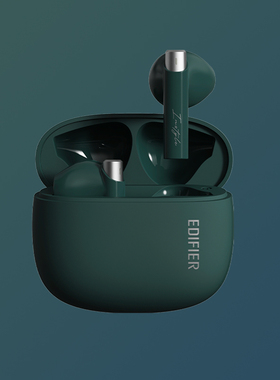 漫步者花再Zero Buds真无线蓝牙耳机通话降噪半入耳式zerobud主动