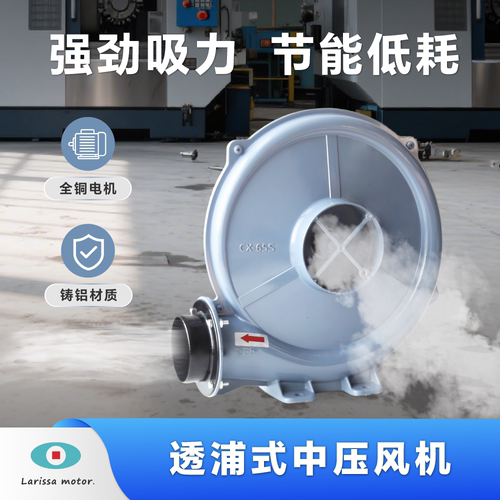 工业中压透浦式风机吹吸两用
