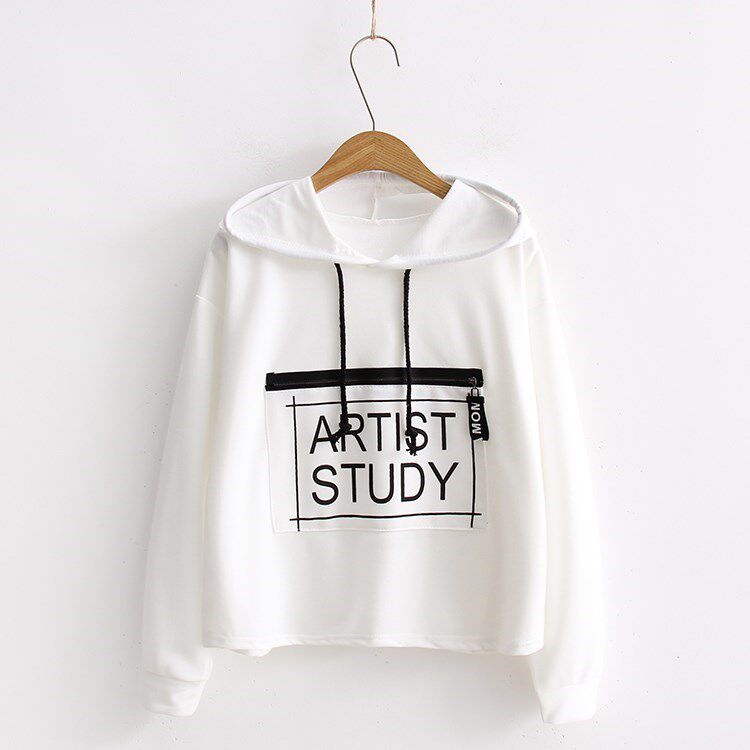 女童春秋装上衣中小学生字母长袖卫衣2019新款12-15岁女孩帽衫10|ruв категории Женская одежда, свитер/свитер - от Buy2taobao.com для оказания профессиональной услуги покупки агента Taobao