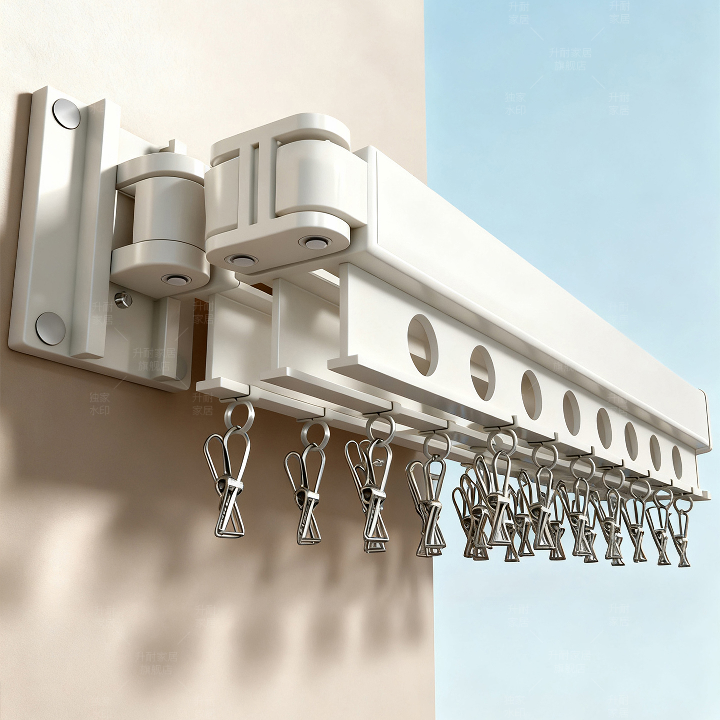 升耐晒被子神器晒壁挂式隐形飘窗