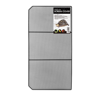 乌龟玻璃饲养缸盖子爬宠防逃网防猫抓防逃逸网盖板鱼缸网罩