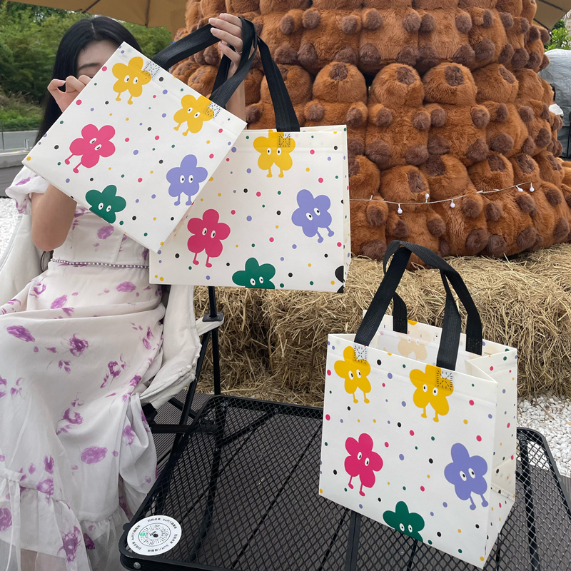 无纺布服装店手提袋子装衣服用儿童女装购物礼品袋包装批发定制