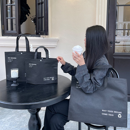 壹选无纺布支持定制服装店手提袋