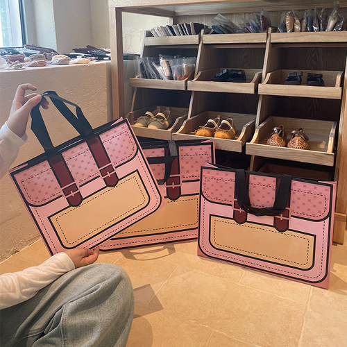 加厚服装店无纺布手提袋装衣服用