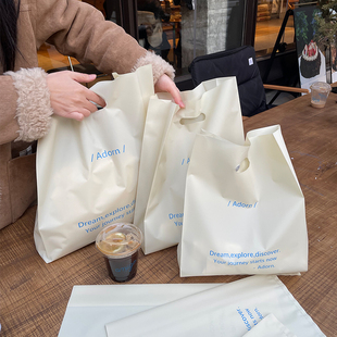 磨砂服装店手提袋子装衣服用口袋收纳购物眼镜礼品包装广告袋定制