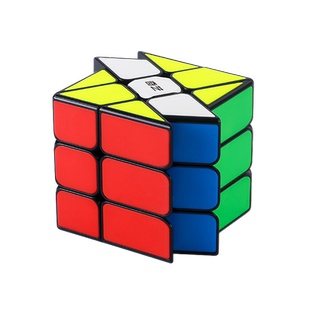 奇艺异形魔方风火轮变幻金刚移棱益智玩具顺滑初学者魔术方块