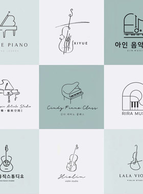 原创logo设计跆拳道美术琴行舞蹈艺术机构门头字体名字设计loge