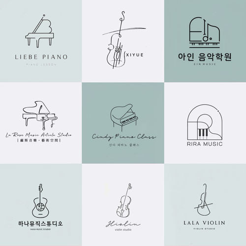 原创logo设计跆拳道美术琴行舞蹈艺术机构门头字体名字设计loge