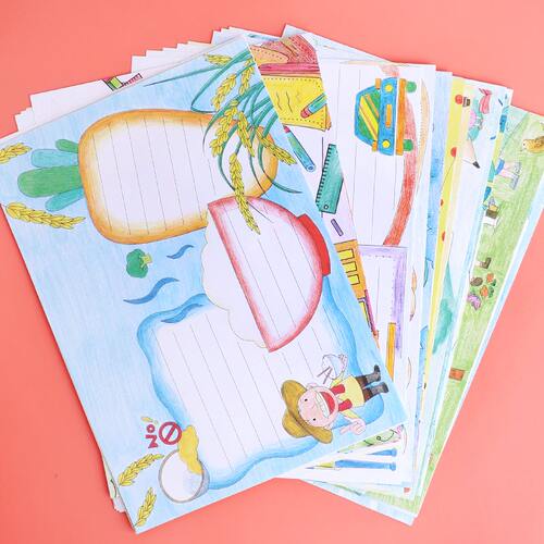 校园手抄报a4 小学生素材模板 校园手抄报a4 小学生图片下载 小麦优选