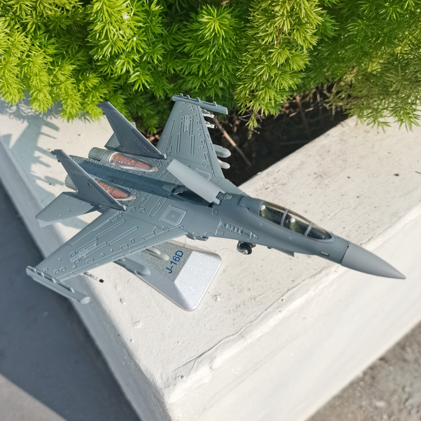 1100歼16D战斗机仿真飞机模型