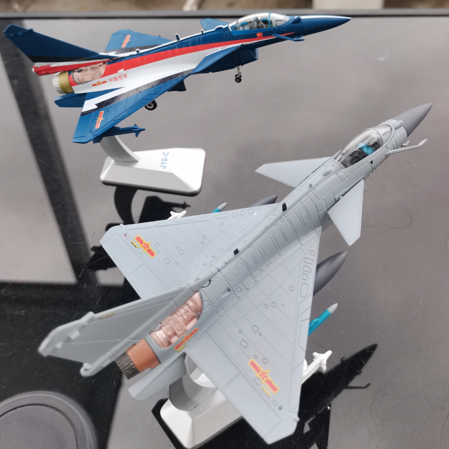 歼35飞机模型仿真合金可动战斗机