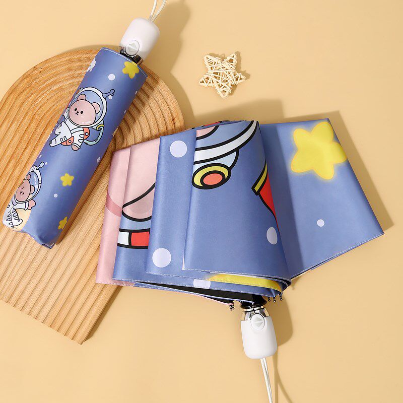 学生雨伞女全自动折叠晴雨两用太阳伞防晒防紫外线大号防风遮阳伞|msdalam kategori rumah harian, payung/gear hujan/Rain/Lembap-bukti, payung - dari Buy2taobao.com untuk memberikan perkhidmatan ejen Taobao profesional membeli