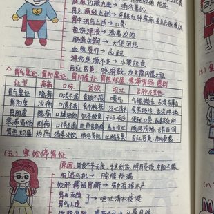 中医诊断笔记本自学考研考编医师传承b5笔记本胶装成册175*255cm