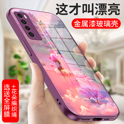 中国风适用华为Nova7手机壳液态5G玻璃nove7SE活力版硅胶n7保护套note7Pro女七Por全包noto防摔p小众75G男Pr0