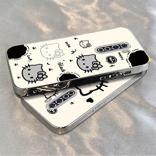 适用于红米9手机壳红米10A新款红米10X4G5G可爱女款全包软壳电镀银卡通可爱软壳超薄