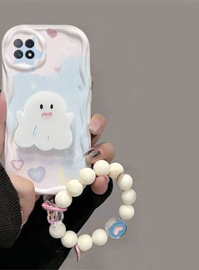 适用oppoa72手机壳白色幽灵OPPOA725G保护套新款女款全包防摔a72硅胶软壳opp0pp0ppoa卡通网红OPPOA72手机壳