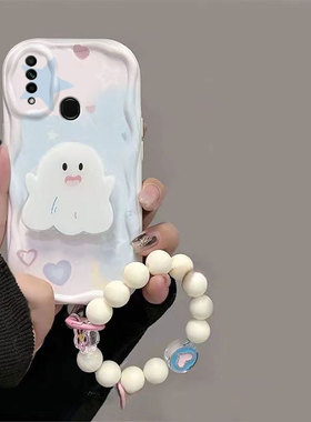 适用oppoa8手机壳白色幽灵OPPOA8保护套新款oppa8全包防摔opp0ppoA8硅胶网红oopoa8的软壳可爱女oppoa8保护壳